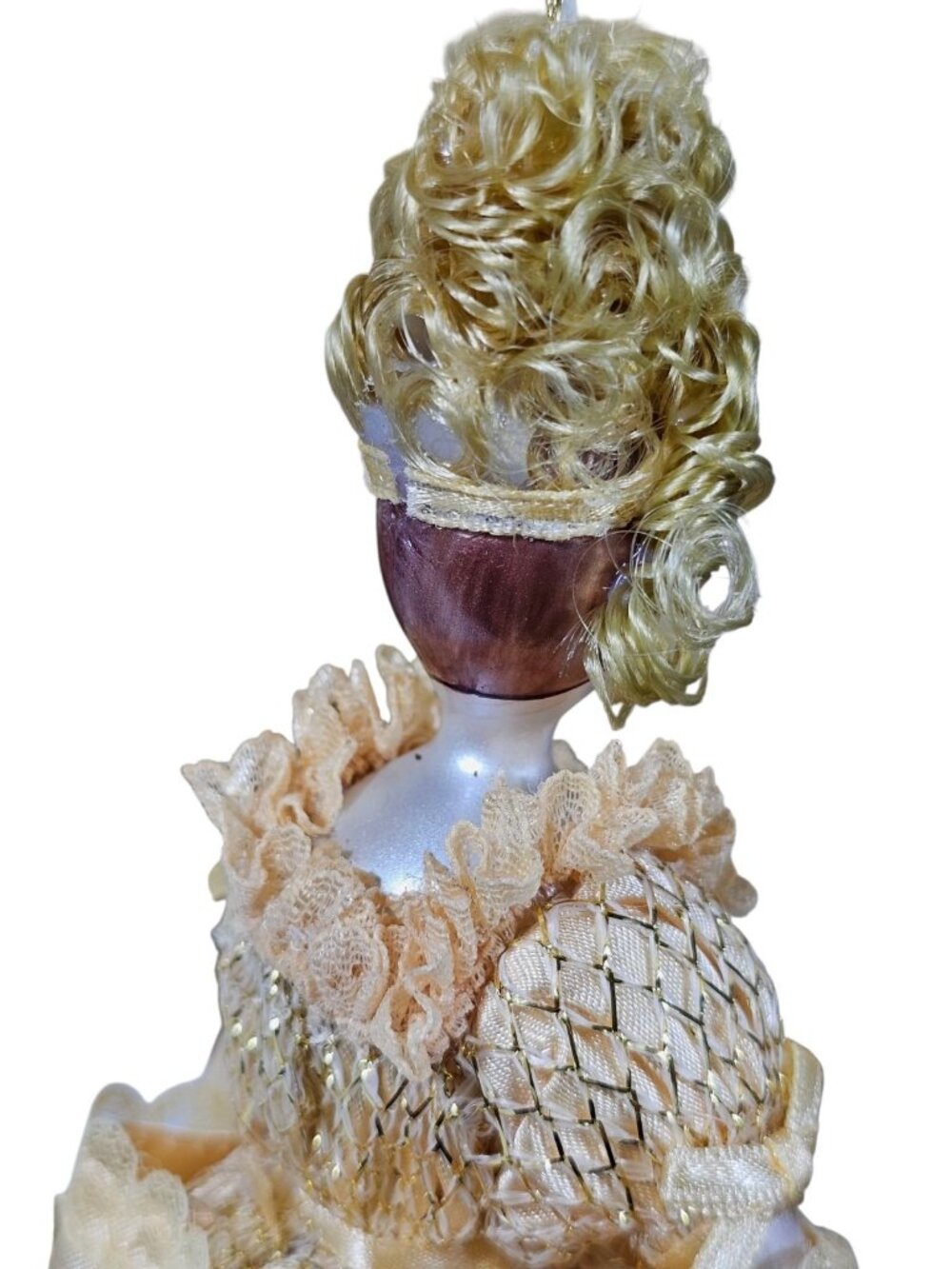 Kurt S. Adler The Mystique Collection Glass Ornament 8" Lady Victorian Dress VTG - Picture 6 of 9